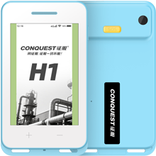 智能定位工牌，CONQUEST征服H1北斗人員定位工卡。